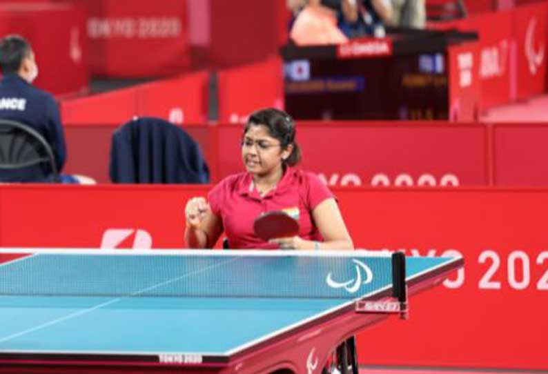 இந்தியாவின் சார்பில் காலிறுதிக்கு முன்னேறிய வீராங்கனை! – பவீனா பட்டேல்!