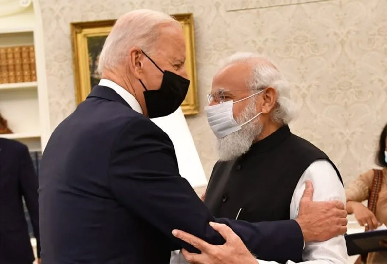 வெள்ளை மாளிகையில் ஏற்பட்ட பலத்த சிரிப்பலை! பிரதமரும் அதிபரும் இணைந்து இருந்தால் இப்படித்தான் இருக்குமோ?