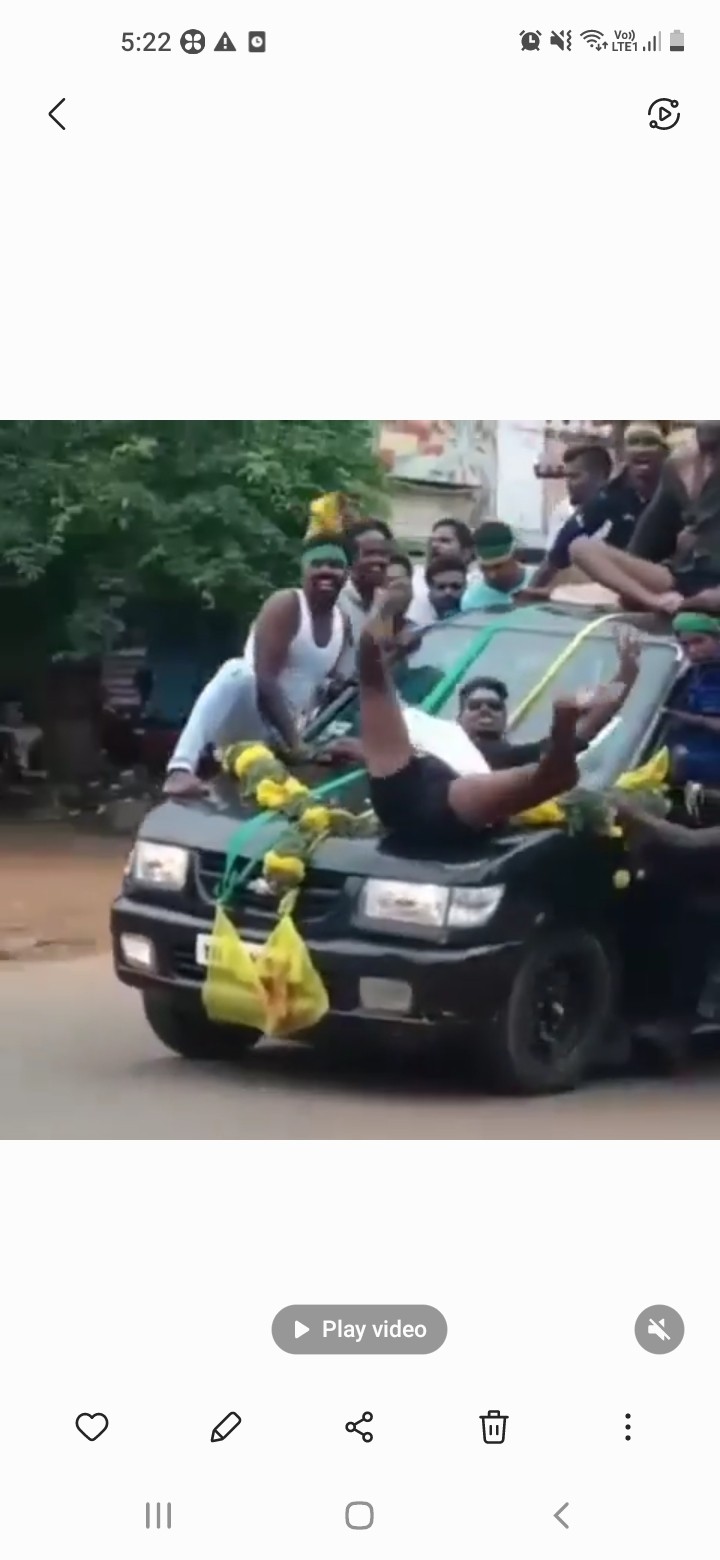 மருது பாண்டியர் குரு பூஜையில் அச்சுறுத்திய பயணம்! வைரலாகிய வீடியோ!