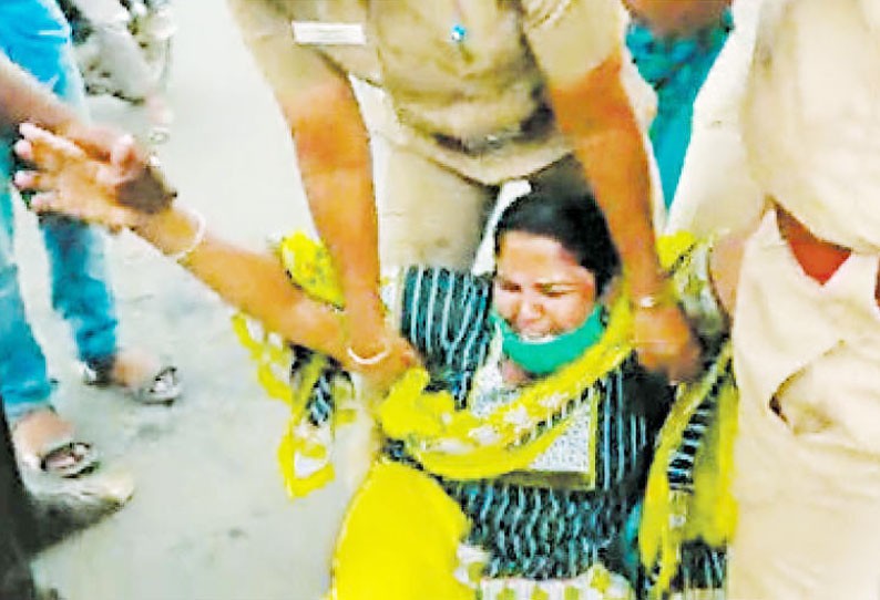 பிரபல நடிகரின் வீட்டின் முன் மருத்துவ ஊழியர் செய்த சம்பவம்! காரணம் இதுதானாம்!