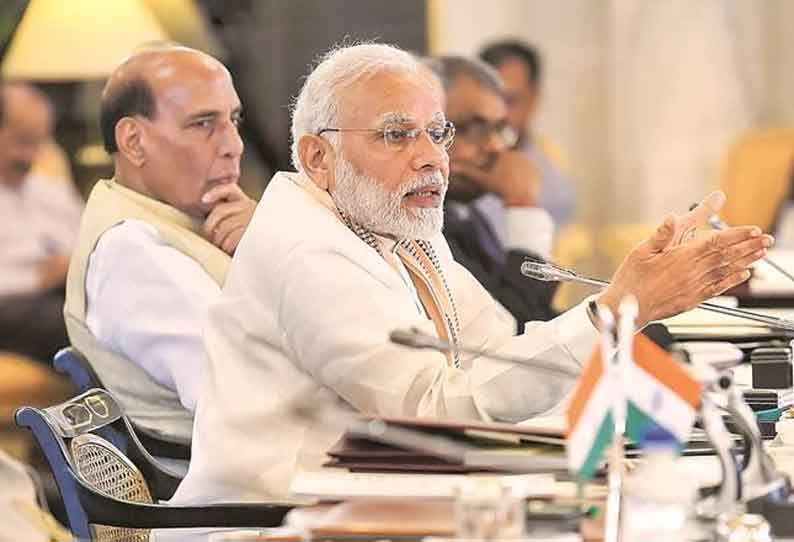 முக்கிய அமைச்சர்களுடன் மோடி அவசர ஆலோசனை!