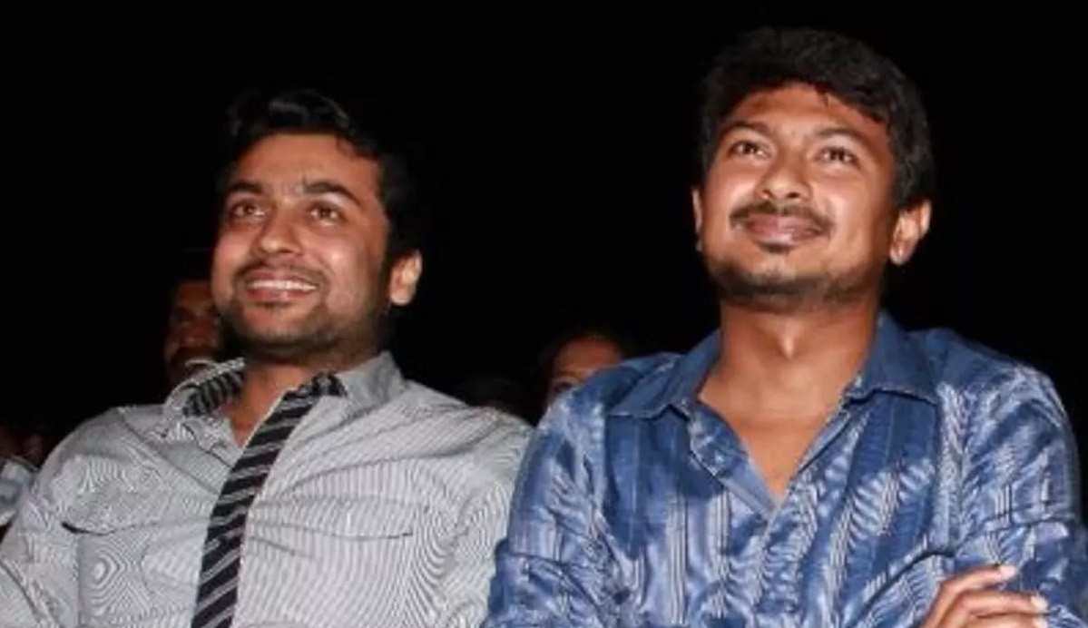 அன்று தங்கத்தாரகை இன்று சமுதாய ஆஸ்கர்! உதயநிதி சூர்யாவுக்கு உலகமகா பிராடு விருது! ஆதாரத்துடன் அம்பலப்படுத்திய பாமக பிரமுகர்