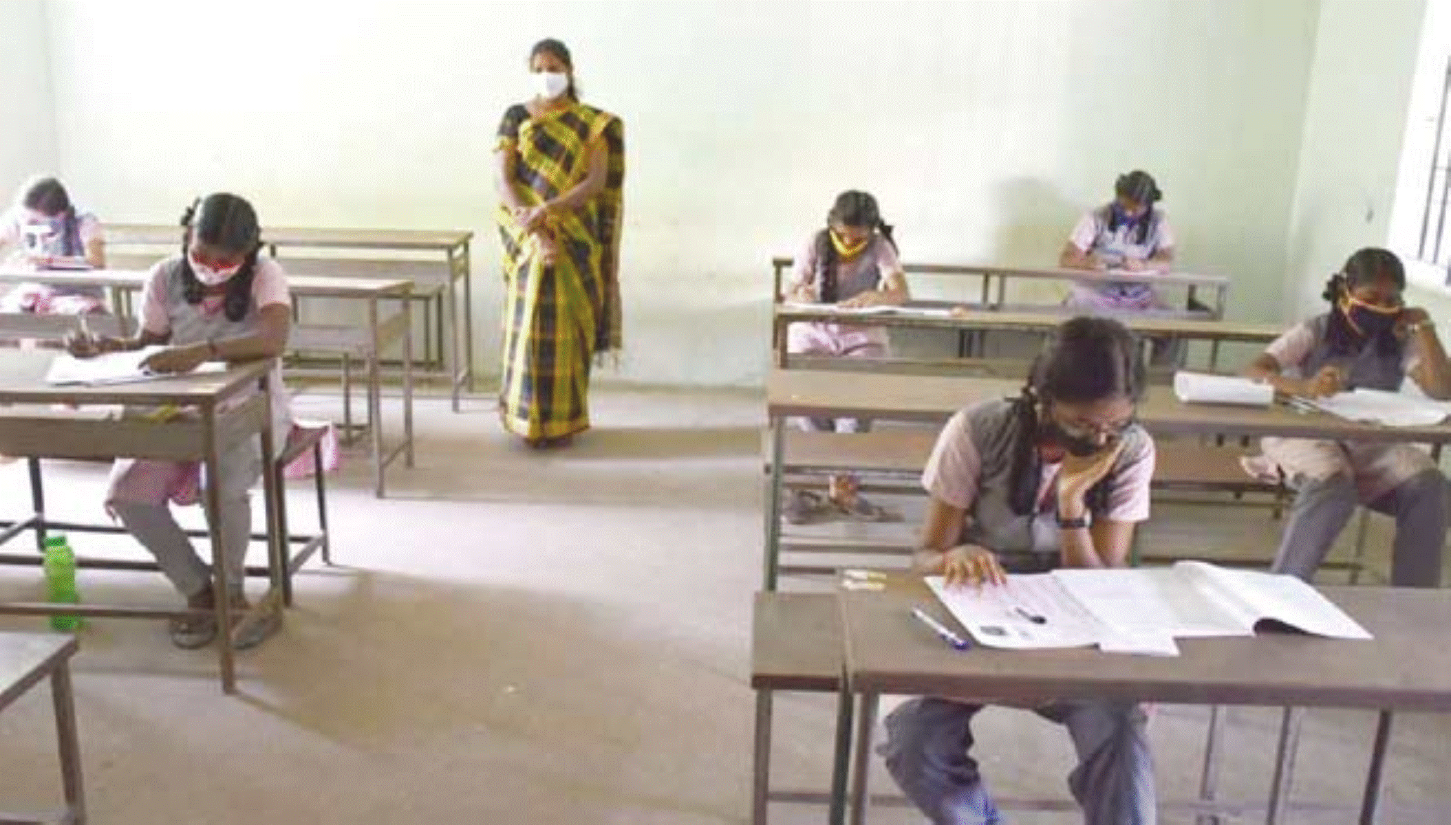 திறனாய்வு தேர்வு! 3000க்கும் அதிகமான மாணவர்கள் ஆர்வத்துடன் பங்கேற்பு!