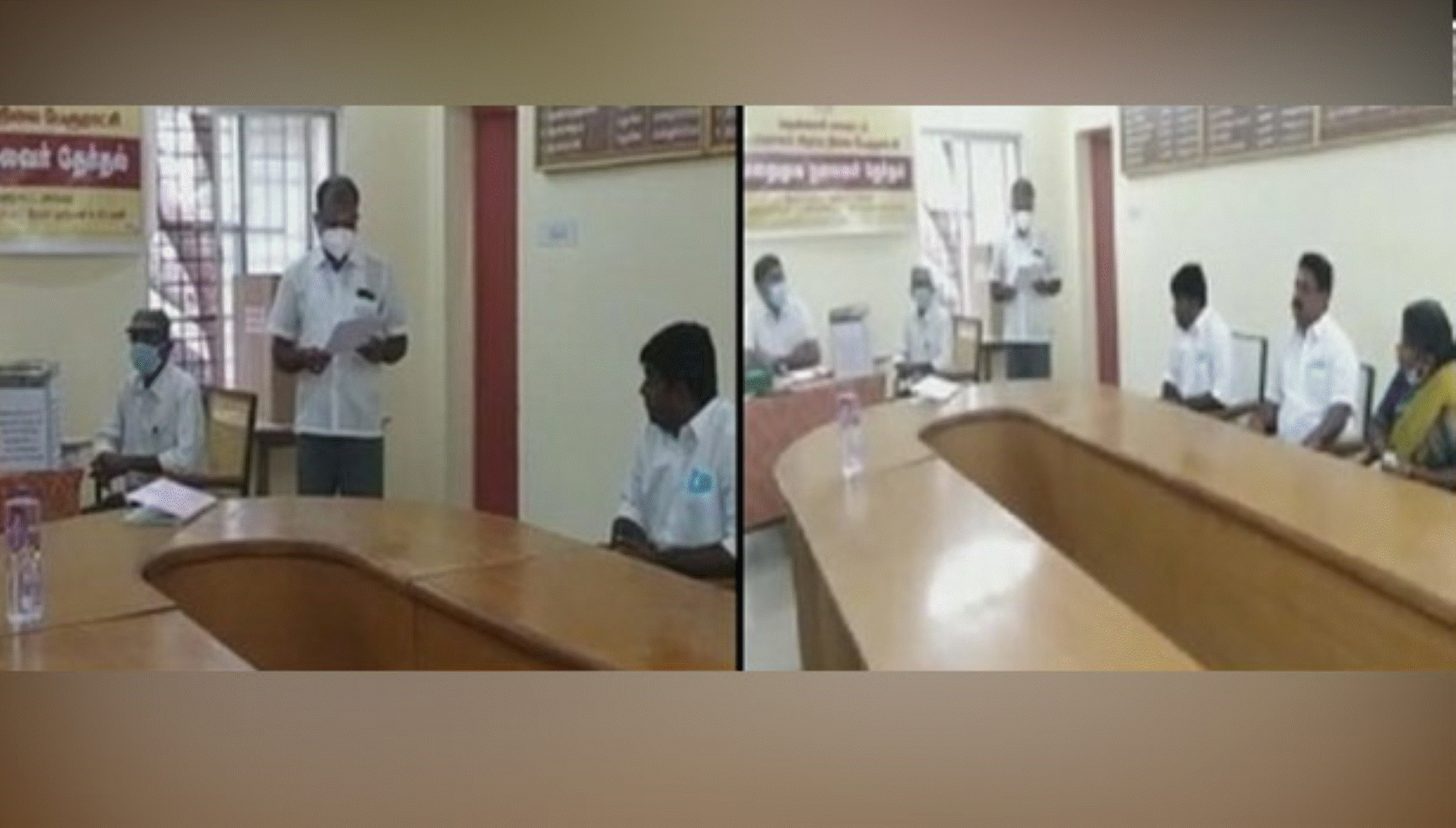 கோயமுத்தூர் மாவட்டத்தில் திமுக மற்றும் அதிமுக இடையே ஏற்பட்ட மோதலால் பரபரப்பு! ஒத்திவைக்கப்பட்ட மேயர் தேர்தல்!