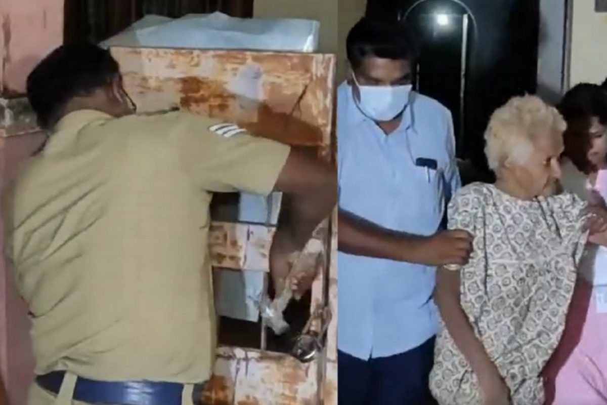 மண்ணை உண்டு வாழ்ந்த மூதாட்டி! அரசு வேலை மகன்கள் கைவிட்ட அவலம்!