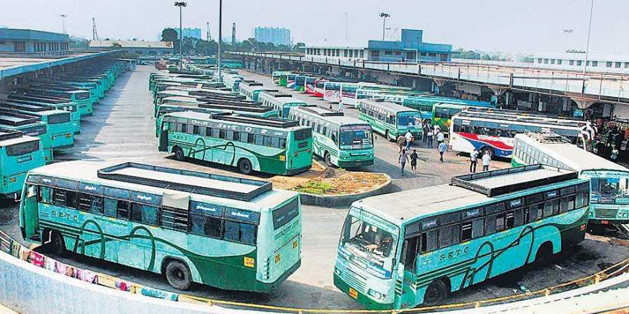 Strike returns .. Long distance government buses start service!