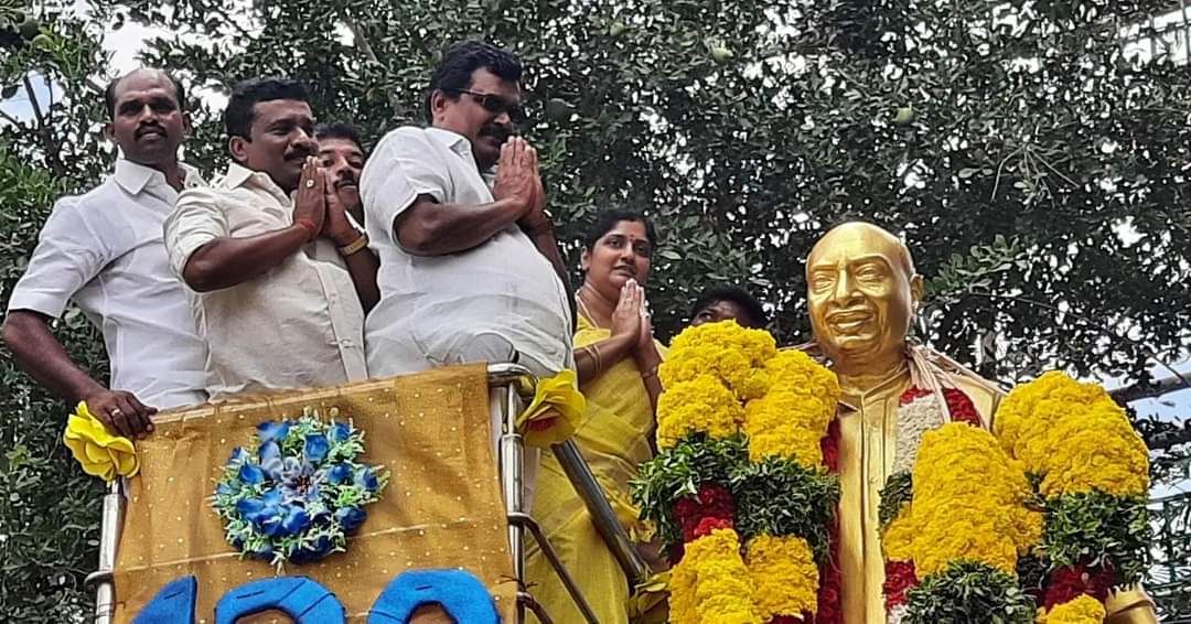 தேனி மாவட்டத்தில் காமராஜர் அவர்களின் 120 பிறந்தநாள்!  திமுக சார்பில் விமர்சையாக கொண்டாட்டம்!