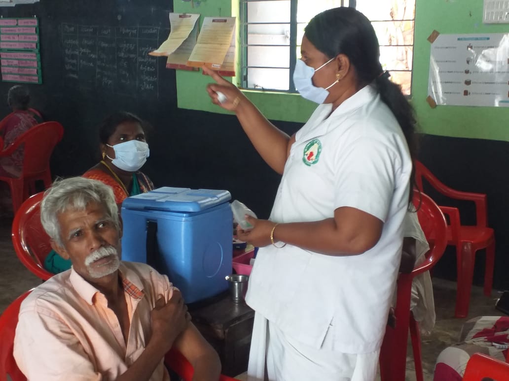 கடமலை மயிலை ஒன்றியத்தில் மெகா கொரோனா தடுப்பூசி முகாம்!