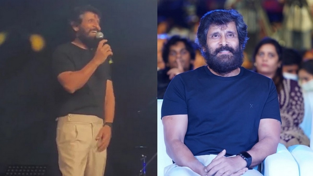 “நான் நன்றாக இருக்கிறேன்… வதந்தியை கிளப்புறாங்க…” ‘கோப்ரா’ இசை வெளியீட்டில் விக்ரம் பேச்சு!