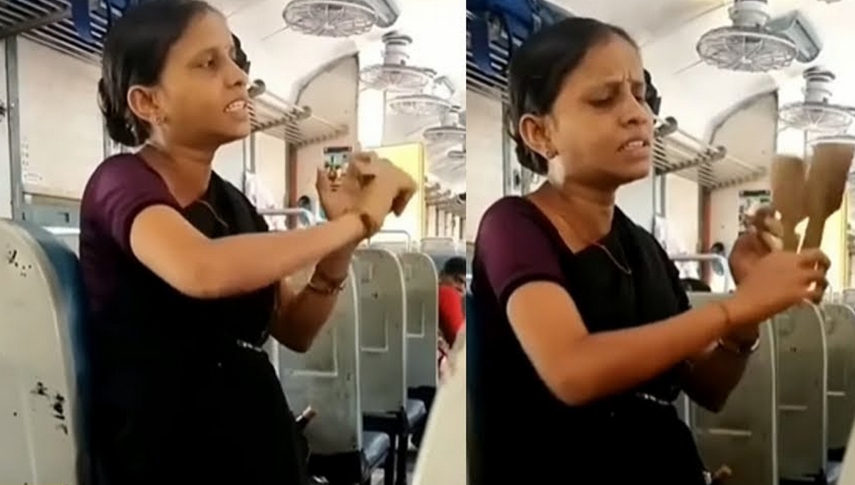 ‘யாருப்பா இவங்க…! ’ ரயிலில் பாடி அசத்திய பெண்ணை தேடும் இசையமைப்பாளர் இமான்!