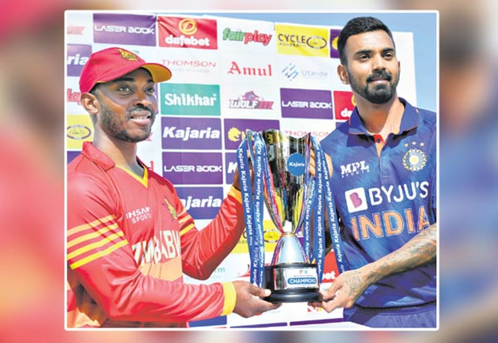 ஜிம்பாப்வே அணியை ஊதி தள்ளிய இந்தியா! அபார வெற்றி!