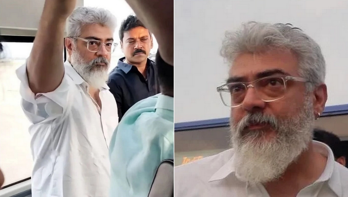 விசாகப்பட்டணம் புறப்பட்ட அஜித்… பேருந்தில் பயணம் செய்யும் லேட்டஸ்ட் கிளிக்ஸ்!