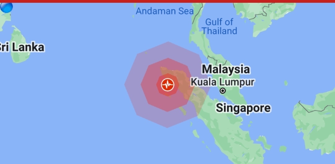 #Breaking: அந்தமான் நிகோபர் தீவில் இன்று அதிகாலை கடுமையான நிலநடுக்கம்