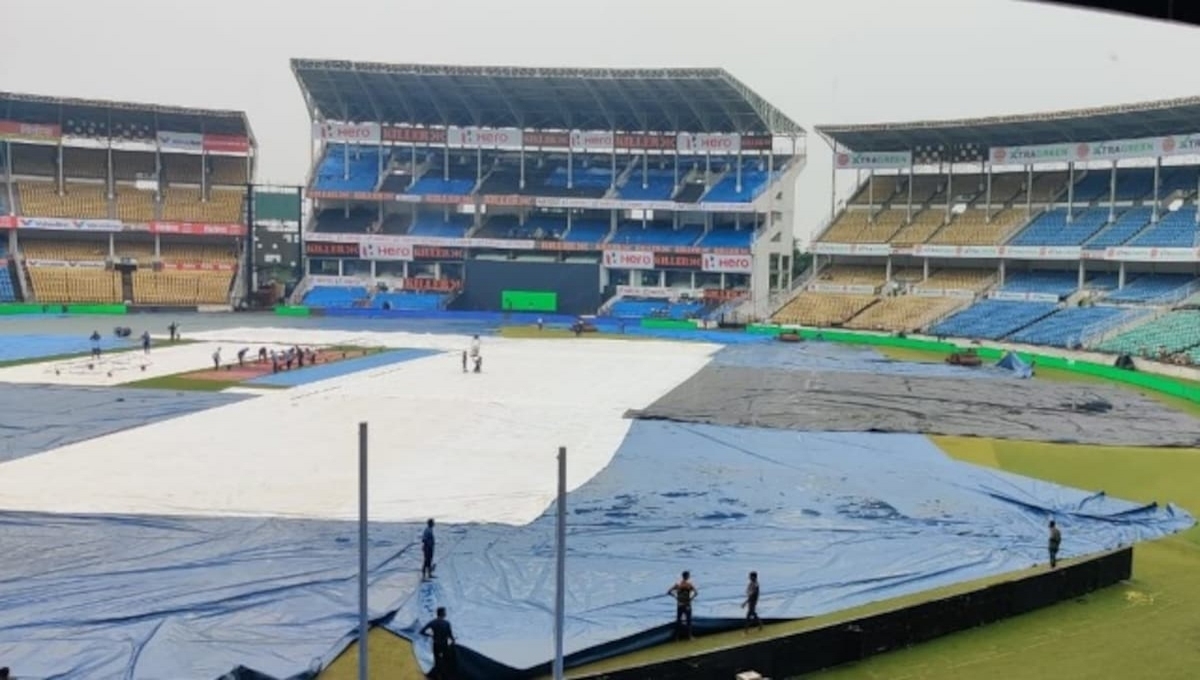 மோசமான வானிலை காரணமாக 2 ஆவது டி 20 போட்டி தொடங்குவதில் தாமதம்!