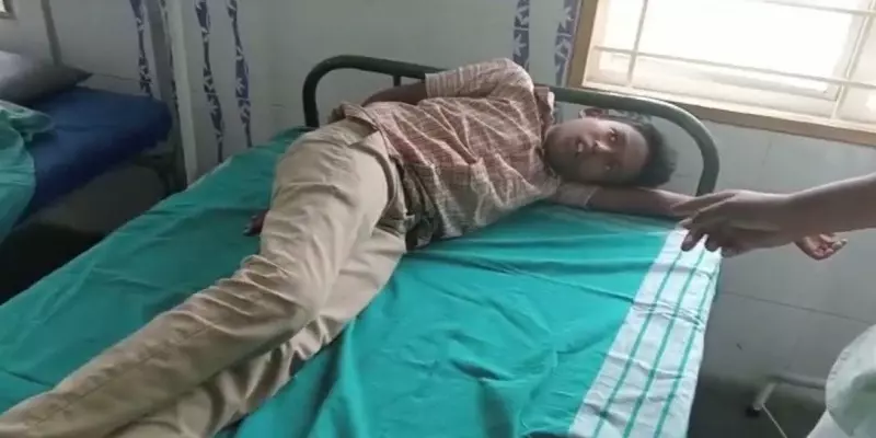 நீ அந்த ஜாதியா? 14 வயது பள்ளி சிறுவனை நடுரோட்டில் சரமாரியாக தாக்கிய வாலிபர்!