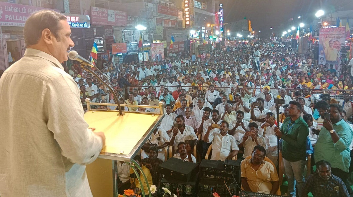 சோழர் கால பாசன திட்டத்திற்கு மீண்டும் புத்துயிர் கொடுக்க வலியுறுத்தி பாமக தலைவர் அன்புமணி ராமதாஸ் எழுச்சி நடைப்பயணம்!