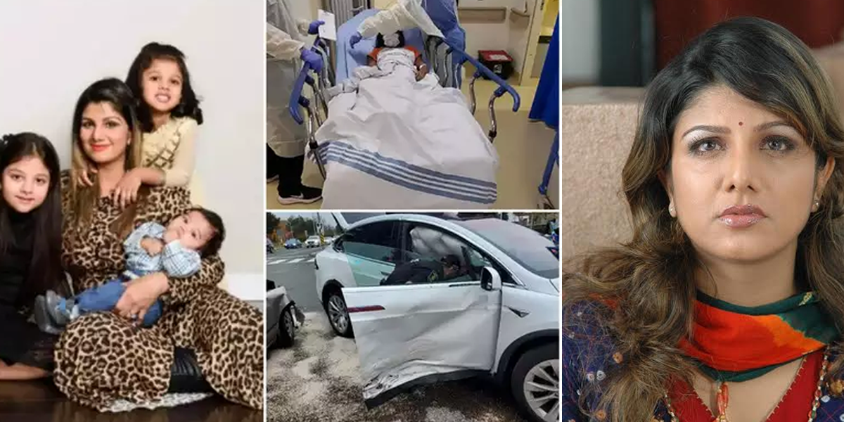 நடிகை ரம்பாவின் கார் கோர விபத்து! மருத்துவமனையில் அனுமதி!