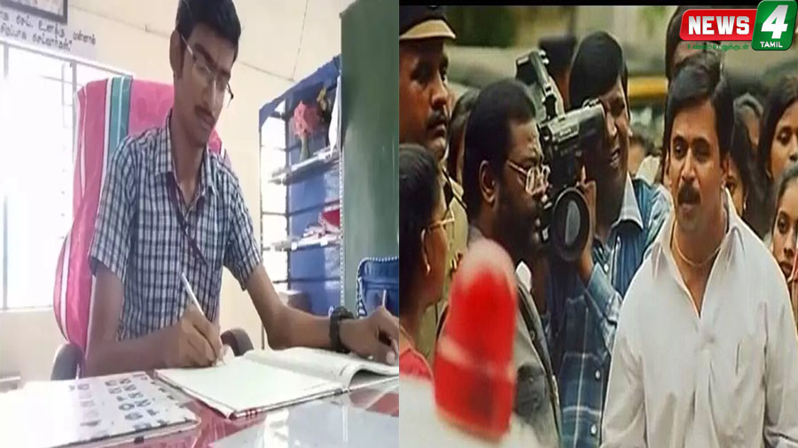 ஒரு நாள் முதல்வன் போல் ஒரு நாள் ஹெச் எம்!! மாணவரின் அசத்தலான முதல் கையெழுத்து!!