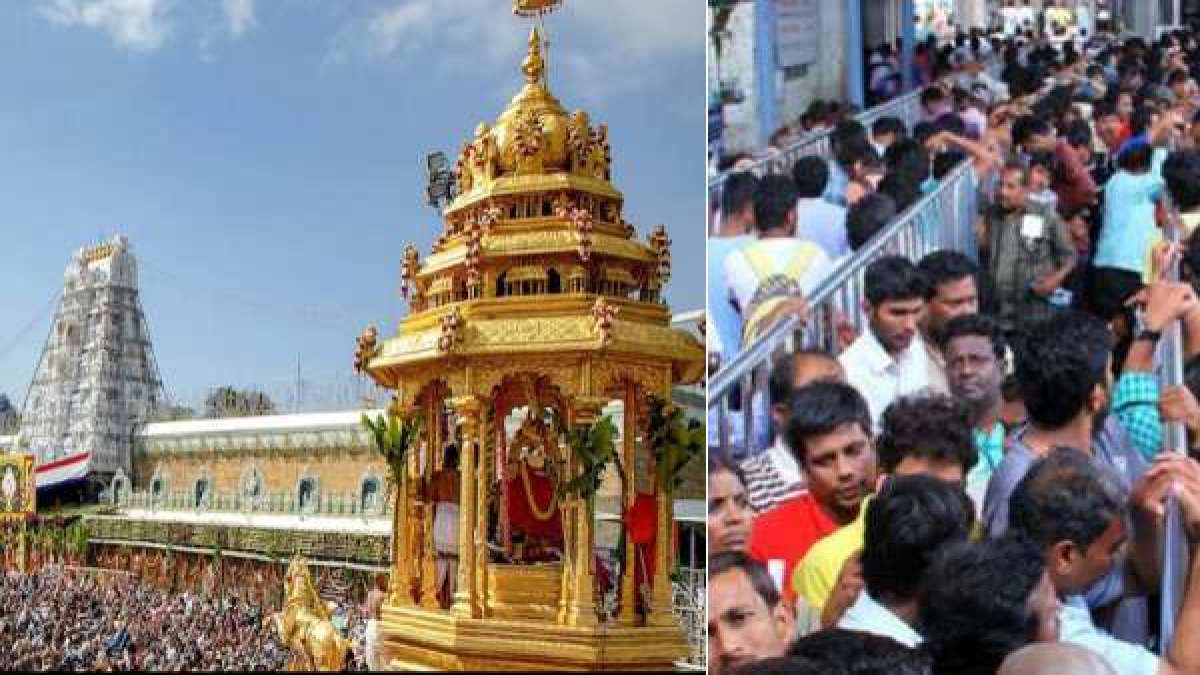 கனமழை எதிரொலி! ஏழுமலையானை தரிசிக்க 40மணி நேரம் காத்திருக்கும் பக்தர்கள்! 