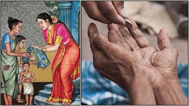 தானம் கொடுக்கும் பொழுது தவிர்க்கக்கூடிய பொருட்கள்! நீங்களும் தெரிந்து கொள்ளுங்கள்!