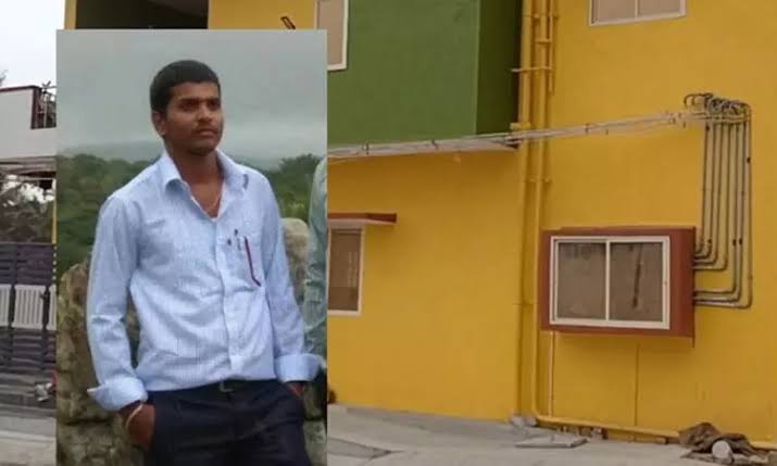 வேலை செய்யாத காலிங் பெல்!போன் எடுக்காத மனைவி! வீட்டின் உள்ளே செல்ல  நினைத்த இளைஞருக்கு நேர்ந்த சோகம்! 