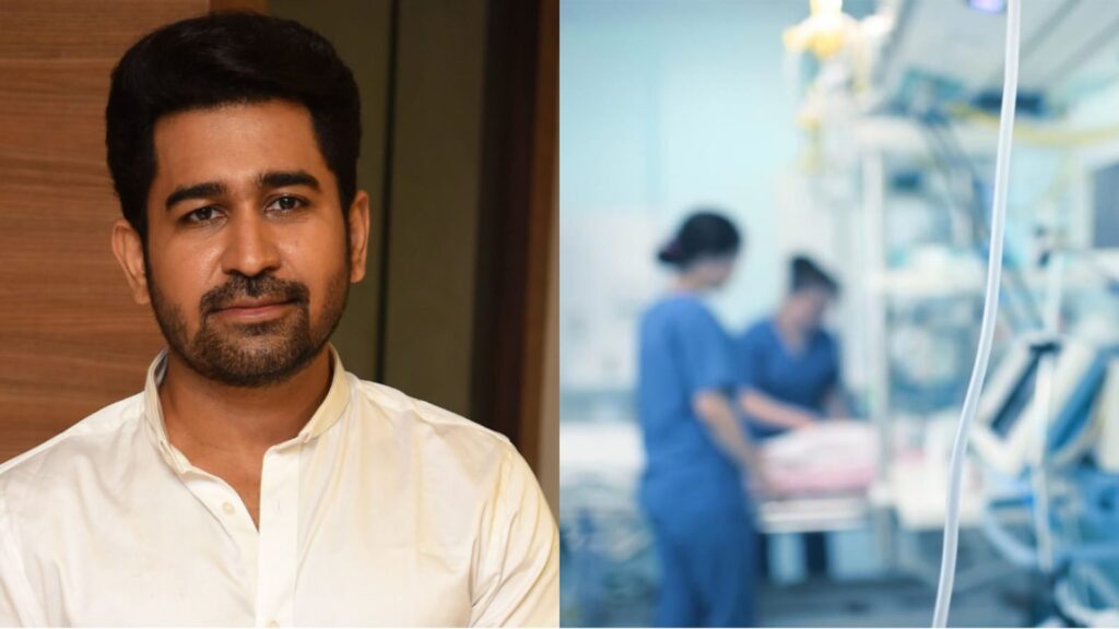 This is his condition after treatment! Vijay Antony published a photo from the hospital!