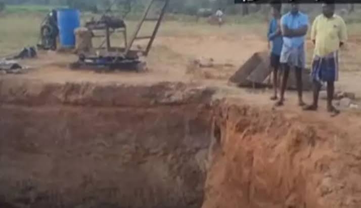 திடீரென வெடித்த வெடி! கிணறு தோண்டும் போது ஏற்பட்ட விபரீதம்! 