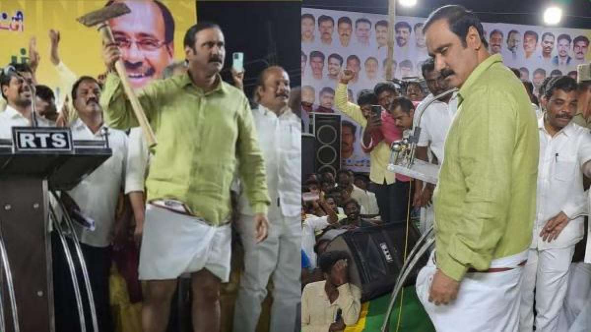 I'm not a decent politician.. Even if I fold my clothes I'm a local - Anbumani's passionate speech goes viral!!