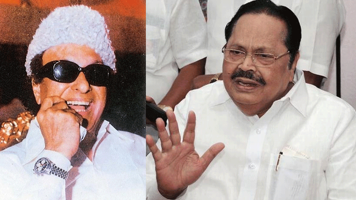 It was the pen of our leader who made MG R - DMK Duraimurugan!!