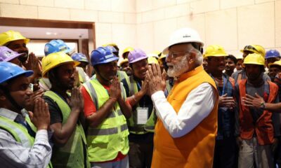 Prime Minister Modi visited the new Parliament complex! Discussion with employees