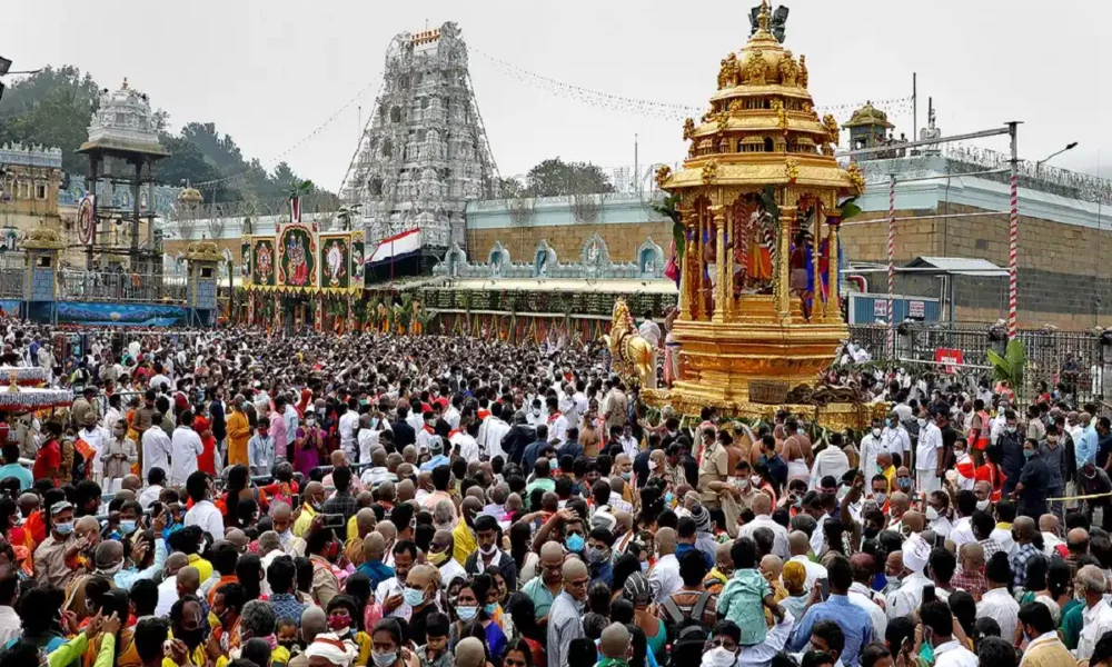 ஏழுமலையான் கோவில் வருடாந்திர வசந்த உற்சவம் துவக்கம்!! 