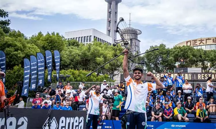 உலகக் கோப்பை வில்வித்தை போட்டி 2023!! இறுதிப் போட்டியில் இந்தியாவுக்கு தங்கப் பதக்கம்!!