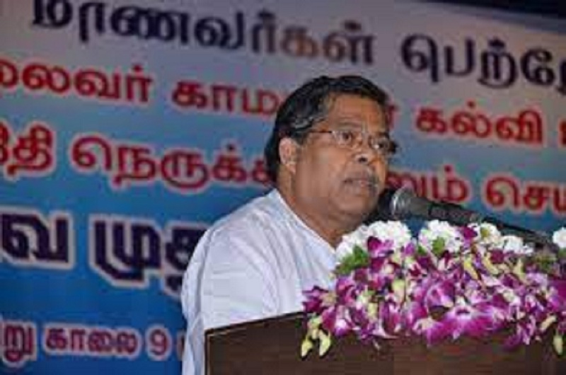 தமிழ் பாடத்தை கட்டாயமாக்க வேண்டும்! முன்னாள் புதுவை எம்பி ராமதாஸ் வலியுறுத்தல்!!