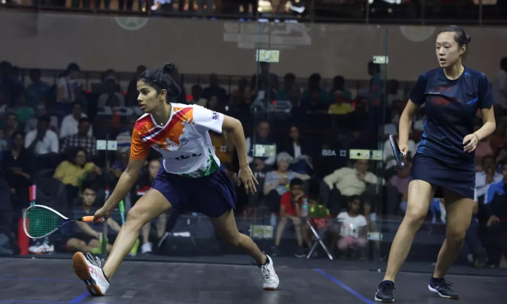 உலகக் கோப்பை ஸ்குவாஷ் போட்டி 2023!  வெற்றியுடன் தொடங்கிய இந்தியா!!