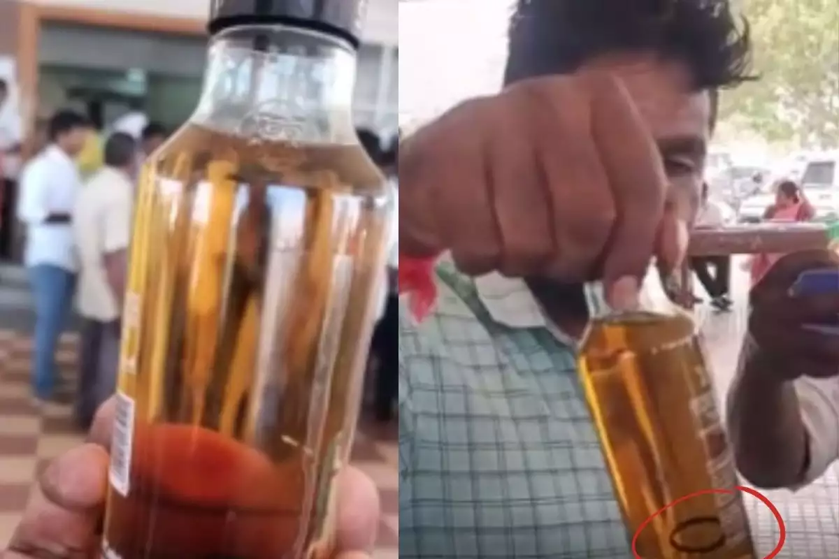 விலை உயர்வை கண்டித்து குடிமகன்கள் போராட்டம்!! இலவச மதுபானம் வழங்க கோரிக்கை!!