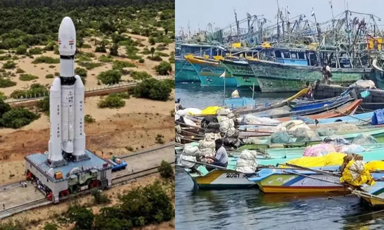  இந்தியாவின் லட்சிய கனவு இன்று  விண்ணில் பாய உள்ளது !! மீனவர்களுக்கு தடை!! 