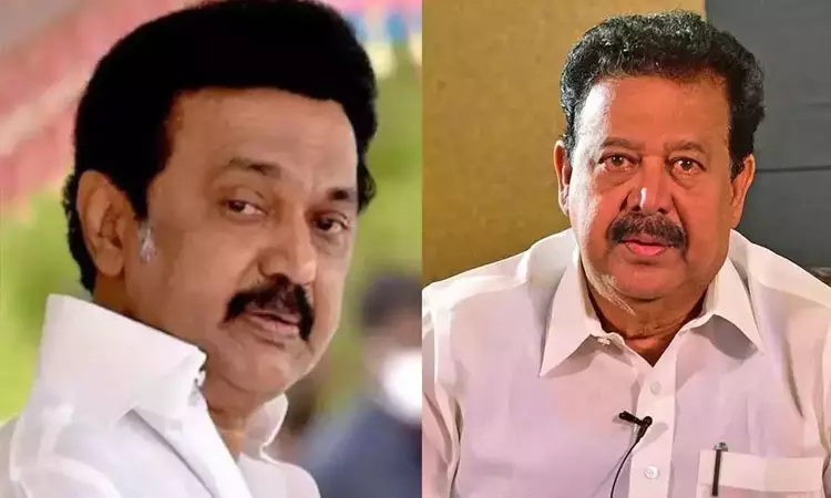 துணிச்சலாக எதிர்கொள்ளுங்கள்!! சட்டரீதியாக முறியடிப்போம் பொன்முடிக்கு முதல்வர் ஆறுதல்!! 