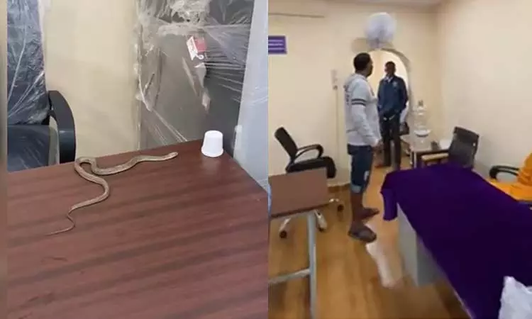 புகாரை கண்டு கொள்ளாத அதிகாரிகள்!! ஆத்திரத்தில் நபர் செய்த காரியத்தால் அலறியடித்து ஓட்டம்!! 