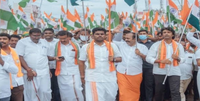 அண்ணாமலை நடைப்பயணத்தில் ஏற்பட்ட திடீர் மாற்றம்!! என்ன காரணம்??